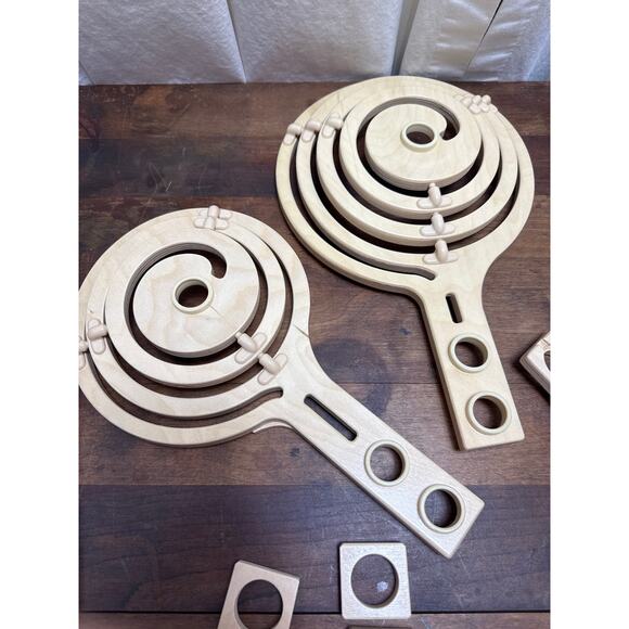 Hape Quality Wooden Marble Run Pieces Add-On Replacement Parts Building Toy - Picture 5 of 7